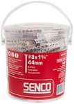 Senco 08F175Y Duraspin Number 8 by 1-3/4-Inch Flooring to Wood Collated Screw (1,000 per Box)