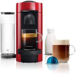 Nespresso Vertuo Plus Automatic Pod Coffee machine for Americano, Decaf, Espresso by Magimix in Red