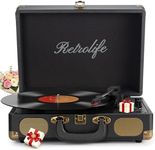 Retrolife® Record Player 3-Speed Su