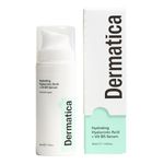 Dermatica Hyaluronic Acid Hydrating Face Serum with Vitamin B5 | Anti-Ageing and Anti-Wrinkle Skincare I Fast Absorbing Hydrating Serum for Dehydrated Skin | Fragrance Free Skin Care (30ml)