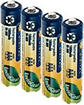 Synergy Digital AAA Batteries, 4-Pack, Ultra High Capacity, Triple A Rechargeable Batteries (Ni-MH, 1.25V, 1000 mAh)