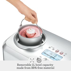Sage Smart Scoop Ice Cream Maker – Automatic Frozen Dessert Machine
