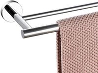 Miyili Double Towel Bar 30-Inch Stainless Steel Bathroom Towel Rack Holder Wall Mount Polished Finish, A01C75B