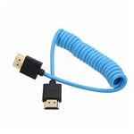 HangTon HDMI 4K 120p 8K 30p Cable for Sony A7RV A7IV A7SIII FX30 ATOMOS Ninja V Portkeys FEELWORLD Blackmagic Monitor Canon Nikon ZCAM Camera Type A HDMI 2.1