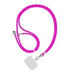 SHOPVILLA Cell phone lanyard around neck crossbody hanging chain mobile holder to carry iphone & smartphone with detachable crossbody shoulder sling strap for mobile, airpods, key, pen drive, purse