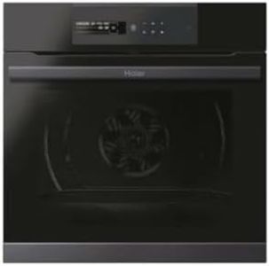 Haier I-Message Series 4 HWO60SM5B9BH- Horno Multifunción, Pirolítico, Conectividad WIFI, Capacidad 70L, Sonda térmica, 13 Funciones, Interfaz táctil, Iluminación Lateral, Negro
