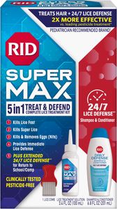 RID Super Max Lice Treatment Kit – Complete Head Lice Removal