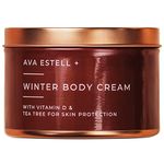 Ava Estell Winter Body Cream - Body Moisturiser for Women & Men - Moisturises Dry Skin, 100% Natural Cream - Revitalises Skin with Shea Butter and Tea Tree Oil - Revitalising Cream 250ml
