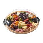 Farberware Build-a-Board Bamboo Round Board, 35.5cm, Card Insert