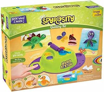 Quill On Spyrosity Explore - Quilling Based Creative Toy And Activity Set - With Patent Pending Motorized Tool - For Boys And Girls Above 5 Years, Multicolor