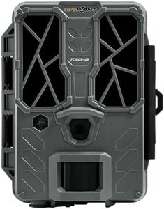SPYPOINT Force 48 Trail Camera, Non-Cellular, 48MP Photo 720p Video w/ 48 Low-Glow LEDs for Image Quality Day or Night, 80’ Flash Range, 80’ Detection Range, LCD Setup Screen