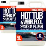 ULTIMA-PLUS XP Hot Tub and Whirlpool System Flush - Deeply Cleans to Remove Dirt, Bacteria & Grime From Pipework - Easy to Use Formula (10 Litres)