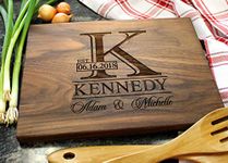 Personalized Cutting Board for Wedding, Housewarming, Anniversary, Holiday, Birthday, Gifts for Parents