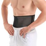 GOOPOOL Umbilical Hernia Belt for Men and Women - Hernia support for men with compression pad (inguinal, femoral, incisional), Abdominal Binder Post Surgery/Prevention Aid (L/XL)