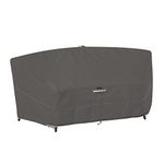 Classic Accessories Ravenna Water-Resistant 46 Inch Patio Curved Modular Sectional Sofa Cover, Patio Furniture Covers