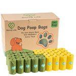 Bonre Life-Dog Poop Bags-540 BioBags,Super Strong,Extra Thick,Leak Proof Dog Waste Bags Made from Corn Starch,Biodegradable Dog Poo Bags