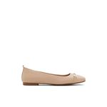 ALDO Women's Ballad Ballet Flat, Bone, 2 UK