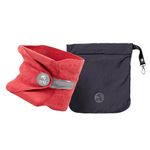 trtl Travel Pillow - Airplane Pillow for Neck and Shoulder Support - Soft, Lightweight, Machine-Washable Travel Pillows for Airplanes - Coral