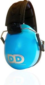 Professional Safety Ear Muffs by Decibel Defense - 37dB NRR - The HIGHEST Rated & MOST COMFORTABLE Ear Protection - Firearm & Industrial Use - THE BEST HEARING PROTECTION.GUARANTEED (BLUE)