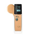 Maybelline New York Fit Me Matte + Poreless Liquid Foundation, pore minimising Foundation, lightweight formula suitable for daily use, Matte Finish Foundation for Indian Skin - 126 Light Pecan, 30 ml