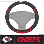 FanMats 21374: Kansas City Chiefs Embroidered Steering Wheel Cover