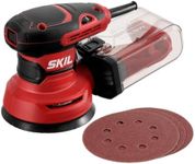 SKIL 5” Random Orbital Sander with Cyclonic Dust Box & 3pc Sanding Sheet - SR211601