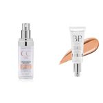 Marcelle CC Cream SPF 35, Light to Medium, Complete Correction & BB Cream Beauty Balm, Light to Medium, Tinted Moisturizer