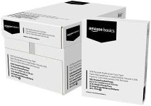 AmazonBasics 30% Recycled Multipurpose Copy Printer Paper - 8.5 x 11 Inches, 10 Ream case (5,000 Sheets)