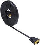 DTech 25ft Ultra Thin Flat Type Com