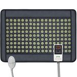 UTK Natural Jade Far Infrared Pad for Back, Hot Stone Therapy for Full Back, Auto Shut, Memory Function, Travel Bag Included -Medium 21'' X 31''