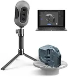 Mole 3D Scanner,0.1MM Resolution,No Marker Scan with 0.05 MM Accuracy, Professional 3D Scanners with Multispectral Technology,Turntable Handheld Scan Mode and Black Objects Scanning