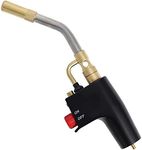 Trigger-Start Torch Head TS4000, High Intensity Flame Torch, MAPP/Propane Gas Torch Kit with Instant on/off Trigger for Light Welding, Soldering, Brazing, Heating, Thawing and More