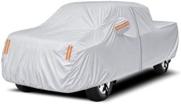 Truck Cover Waterproof All Weather, Pickup Truck Car Cover Fit for Ford F150, Chevrolet Silverado 1500, Gmc Sierra, Ram 1500, Toyota Tundra (Length Up to 250 inch)