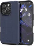 Crave Dual Guard Compatible with iPhone 16 Pro Case, Compatible with MagSafe Shockproof Protection Dual Layer Case for Apple iPhone 16 Pro (6.3") - Navy