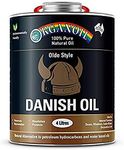 Organoil Olde Style Danish Oil Restores, Nourishes and Protects Interior Timbers - Clear 4L (ORGDAN4)