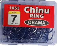 Pro Hunter Chinu Sharp Fishing Hooks Set Size 7 - Strong and Durable for Reliable Fishing Results