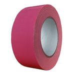 Exa Duct Tape 1.88 Inches x 60 Yards, Duct Tape for Crafts, Extra Strength, No Residue, DIY, Repairs, Indoor Outdoor Use, Book Repair, Must Have Garage Tool (1.88 X 60 Yards, Pink)