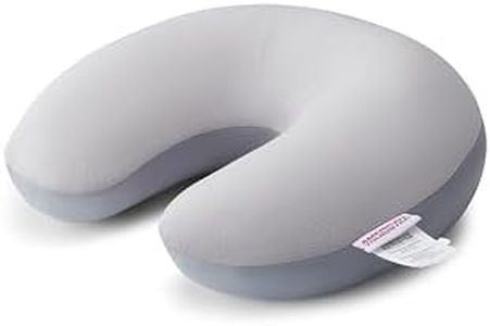 American Tourister Smart Travel Pillow, Experience Ultimate Comfort on The go with Our Portable Travel Pillow for Men & Women - Grey