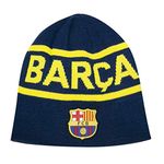 Icon Sports Mens Reversible Team Beanie UEFA Champions League Soccer Barcelona, Team Color, OSFM