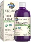 Garden of Life Organics Elderberry Zinc Immune Support for Adults and Kids 12 and Older, Organic Cough & Mucus Immune Syrup with Ivy Leaf, Vitamin C and Echinacea, No Added Sugars, 5 Fl oz