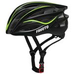 Favoto Bike Helmet Bicycle Helmet Lightweight for Adult Men Women Cycling Road Mountain Bike MTB Helmet Safety Protection Adjustable Size 58-61cm