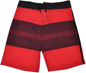 Burnside Men's Vortex Stretch Boardshort, Robin, 32