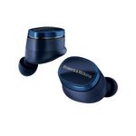 Bowers & Wilkins Pi8 True Wireless Earbuds, Noise Cancelling Earphones with 24-Bit Audio, aptX™ Lossless Bluetooth Ear buds, 6-Mic ANC, Smart Charging Case with Audio Retransmission - Midnight Blue