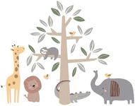 Lambs & Ivy Jungle Story Safari Elephant/Tree Nursery Wall Decals/Stickers