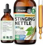 Stinging Nettle Tincture 4 FL OZ Alcohol-Free Liquid Extract, Organic Stinging Nettle Leaf and Root (Urtica Dioica)