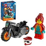 LEGO City Fire Stunt Bike 60311 Building Kit (11 Pieces)