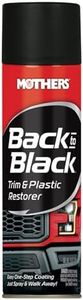 Mothers 06110 Back-to-Black Trim & Plastic Restorer Aerosol, 10 oz.