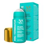 WBC Terminator - Natural Muscle and Joint Pain Relief Roll-On Applicator using the Power of Copper - 50 ml