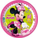 Disney Junior Minnie 53837 87860 Mickey & Friends Plates, Pink