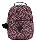 Kipling SEOUL S, Small Backpack (With Laptop Protection), 16 x 80 x 38 cm, Dancing Bouquet (Multi)